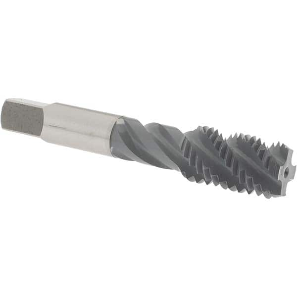 Spiral Flute Tap: 3/4-10 UNC, 4 Flutes, Bottoming, High Speed Steel, elektraLUBE Coated MPN:1433702