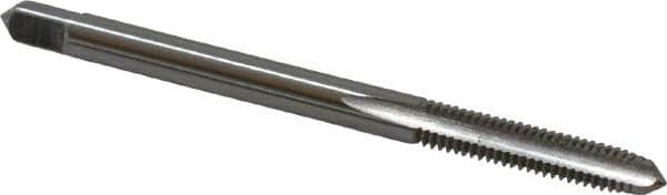 Straight Flute Tap: #6-40 UNF, 3 Flutes, Plug, 2B/3B Class of Fit, High Speed Steel, Bright/Uncoated MPN:1650300