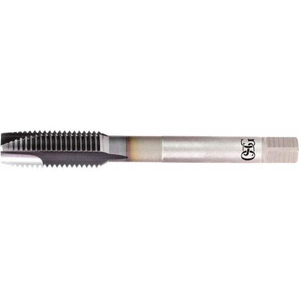 Spiral Point Tap: M2.2x0.45 Metric Coarse, 2 Flutes, Plug, 6H Class of Fit, Powdered Metal, V Coated MPN:1651003608