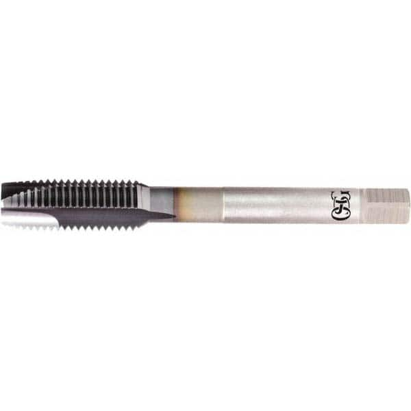 Spiral Point Tap: M2.3x0.40 Metric Coarse, 2 Flutes, Plug, 6H Class of Fit, Powdered Metal, V Coated MPN:1651003708