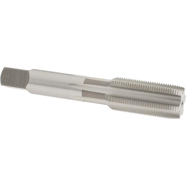 Straight Flute Tap: 3/4-20 UNEF, 6 Flutes, Plug, High Speed Steel, Bright/Uncoated MPN:1681700