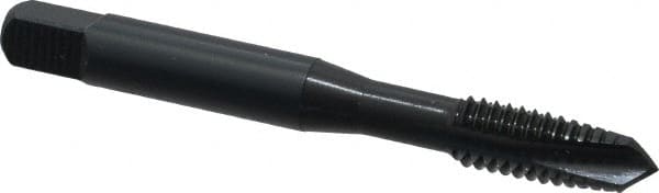 Spiral Point Tap: 5/16-18 UNC, 3 Flutes, Plug, 2B Class of Fit, Powdered Metal, Oxide Coated MPN:1700601