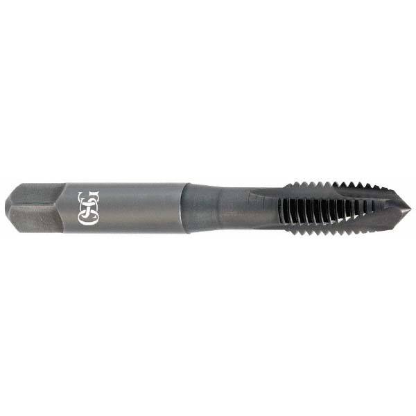 Spiral Point Tap: 3/8-24 UNF, 3 Flutes, Plug, Powdered Metal, Oxide Coated MPN:1701301