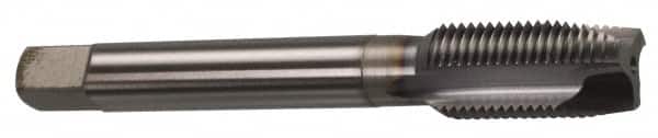 Spiral Point Tap: 7/16-20 UNF, 3 Flutes, Plug, Powdered Metal, TiCN Coated MPN:1701508