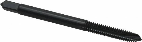 Spiral Point Tap: #8-32 UNC, 3 Flutes, Plug, Powdered Metal, Oxide Coated MPN:1706601