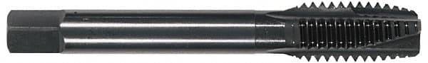 Spiral Point Tap: #10-24 UNC, 3 Flutes, Plug, Powdered Metal, Oxide Coated MPN:1706801