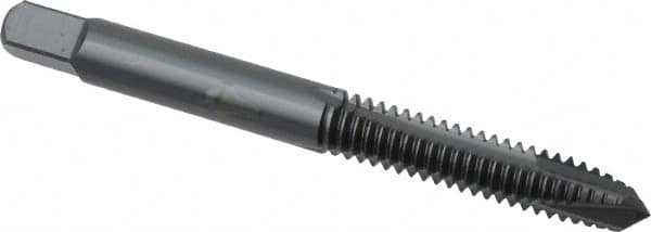 Spiral Point Tap: 1/4-20 UNC, 3 Flutes, Plug, 2B Class of Fit, Powdered Metal, Oxide Coated MPN:1707201