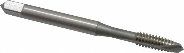 Spiral Point Tap: #10-24 UNC, 2 Flutes, Plug, High Speed Steel, Bright Finish MPN:1721600