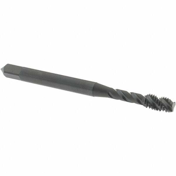 Spiral Flute Tap: #10-32 UNF, 3 Flutes, Modified Bottoming, Vanadium High Speed Steel, Oxide Coated MPN:1722501
