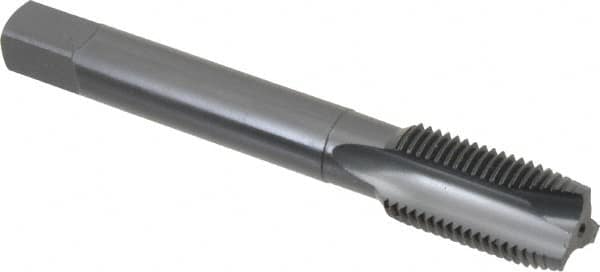 Spiral Point Tap: 9/16-18 UNF, 3 Flutes, Plug, Vanadium High Speed Steel, Oxide Coated MPN:1725101