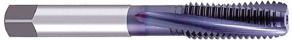 Spiral Flute Tap: 7/16-14 UNC, 3 Flutes, Modified Bottoming, Powdered Metal, TICN Coated MPN:1753208