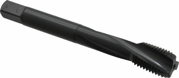 Spiral Flute Tap: 7/16-20 UNF, 3 Flutes, Modified Bottoming, Powdered Metal, Oxide Coated MPN:1753301