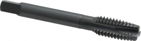 Spiral Point Tap: 7/16-14 UNC, 3 Flutes, Plug, Powdered Metal, Oxide Coated MPN:1758201