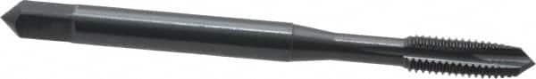 Spiral Point Tap: #10-32 UNF, 3 Flutes, Plug, 3B Class of Fit, Powdered Metal, Oxide Coated MPN:1760301