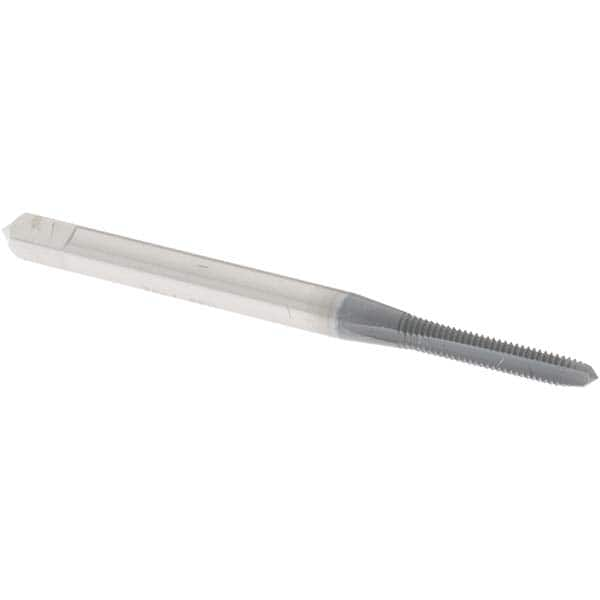 Straight Flute Tap: M2.5x0.45 Metric Coarse, 3 Flutes, Plug, 6H Class of Fit, High Speed Steel MPN:1972202