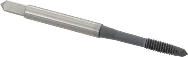 Spiral Point Tap: M4x0.70 Metric Coarse, 2 Flutes, Plug, 6H Class of Fit, High Speed Steel, elektraLUBE Coated MPN:1980402