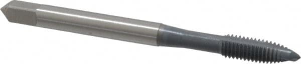 Spiral Point Tap: M5x0.80 Metric Coarse, 2 Flutes, Plug, 6H Class of Fit, High Speed Steel, elektraLUBE Coated MPN:1980702