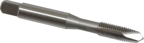 Spiral Point Tap: M7x1.00 Metric Coarse, 2 Flutes, Plug, High Speed Steel, Bright Finish MPN:1982400