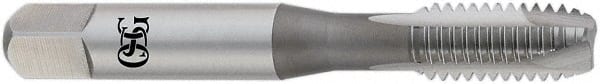 Spiral Point Tap: M10x1.00 Metric Fine, 3 Flutes, Plug, High Speed Steel, Oxide Coated MPN:1982601