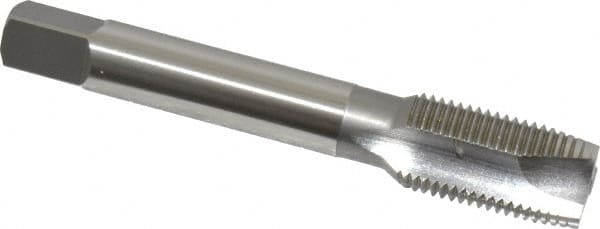 Spiral Point Tap: M16x1.50 Metric Fine, 3 Flutes, Plug, High Speed Steel, Bright Finish MPN:1983200