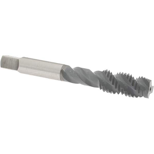 Spiral Flute Tap: M12x1.75 Metric Coarse, 3 Flutes, Plug, 6H Class of Fit, High Speed Steel, elektraLUBE Coated MPN:1986902