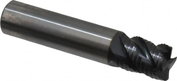 Corner Radius End Mill: 1/2