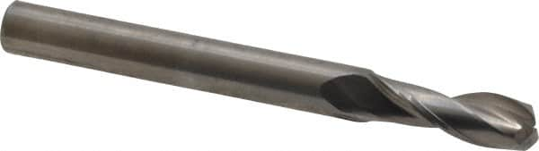 Corner Radius End Mill: 1/4