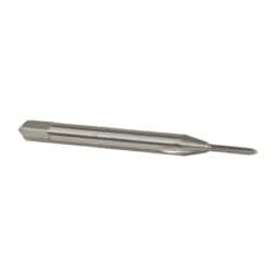 Straight Flute Tap: #00-90 UNC, 2 Flutes, Bottoming, High Speed Steel, Bright/Uncoated MPN:2055000