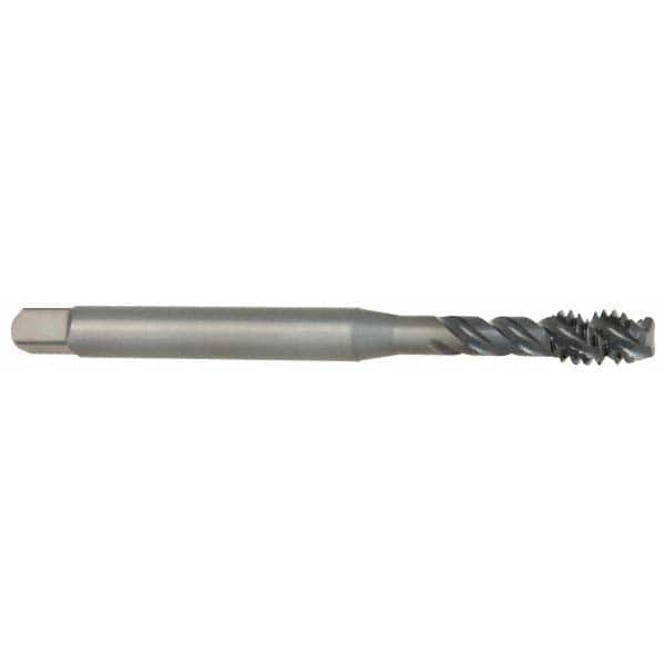 Spiral Flute Tap: 1-1/8-8 UNS, 4 Flutes, Modified Bottoming, 2B Class of Fit, Vanadium High Speed Steel, Oxide Coated MPN:2247601