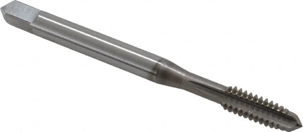 Straight Flute Tap: #10-24 UNC, 3 Flutes, Plug, 2B/3B Class of Fit, Vanadium High Speed Steel, Nitride Coated MPN:2402303