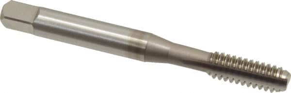 Straight Flute Tap: 1/4-20 UNC, 3 Flutes, Bottoming, 3B Class of Fit, Vanadium High Speed Steel, Nitride Coated MPN:2403203