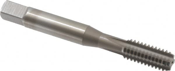 Straight Flute Tap: 5/16-18 UNC, 4 Flutes, Bottoming, 3B Class of Fit, Vanadium High Speed Steel, Nitride Coated MPN:2404403