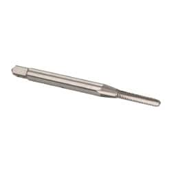 Straight Flute Tap: #2-56 UNC, 3 Flutes, Bottoming, 2B Class of Fit, Vanadium High Speed Steel, Bright/Uncoated MPN:2492900