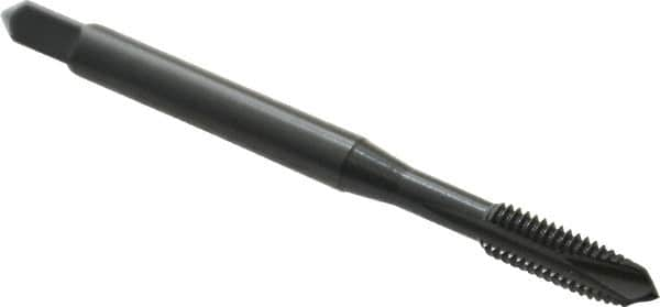 Spiral Point Tap: #10-32 UNF, 3 Flutes, Plug, 3B Class of Fit, Vanadium High Speed Steel, Oxide Coated MPN:2808801