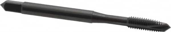 Spiral Point Tap: #10-32 UNF, 3 Flutes, Plug, 2B Class of Fit, Vanadium High Speed Steel, Oxide Coated MPN:2813801