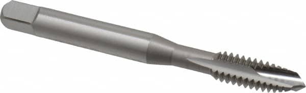 Spiral Point Tap: 1/4-20 UNC, 3 Flutes, Plug, 3B Class of Fit, Vanadium High Speed Steel, Bright Finish MPN:2830000