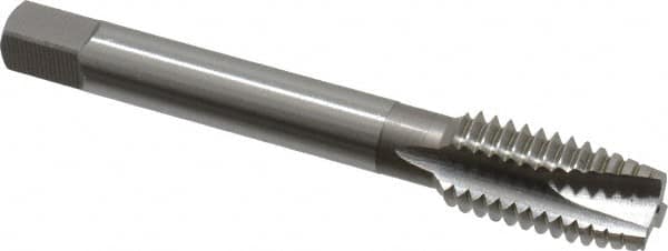 Spiral Point Tap: 1/2-13 UNC, 3 Flutes, Plug, 3B Class of Fit, Vanadium High Speed Steel, Bright Finish MPN:2832400