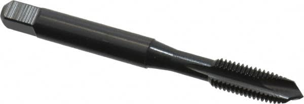 Spiral Point Tap: 1/4-28 UNF, 3 Flutes, Plug, Vanadium High Speed Steel, Oxide Coated MPN:2840701