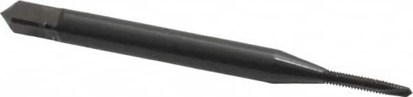 Spiral Point Tap: #0-80 UNF, 2 Flutes, Plug, 2B Class of Fit, High Speed Steel, Oxide Coated MPN:2884101