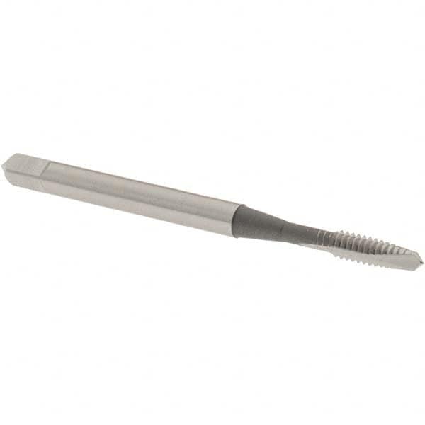 Spiral Point Tap: #4-40, UNC, 2 Flutes, Plug, 2B, High Speed Steel, Bright Finish MPN:2885000