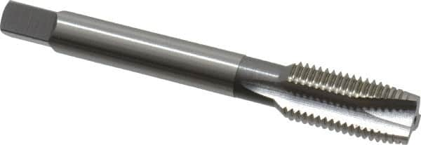 Spiral Point Tap: 7/16-20 UNF, 3 Flutes, Plug, 2B Class of Fit, High Speed Steel, Bright Finish MPN:2887000