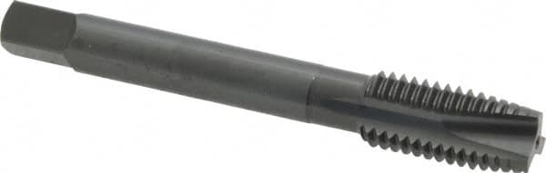 Spiral Point Tap: M12x1.75 Metric Coarse, 3 Flutes, Plug, 6H Class of Fit, High Speed Steel, Oxide Coated MPN:2888601