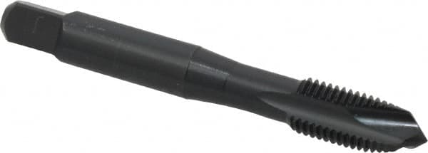 Spiral Point Tap: M10x1.25 Metric Fine, 3 Flutes, Plug, Vanadium High Speed Steel, Oxide Coated MPN:2891701