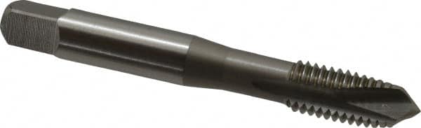 Spiral Point Tap: M10x1.50 Metric Coarse, 3 Flutes, Plug, 6H Class of Fit, Vanadium High Speed Steel, Bright Finish MPN:2891800