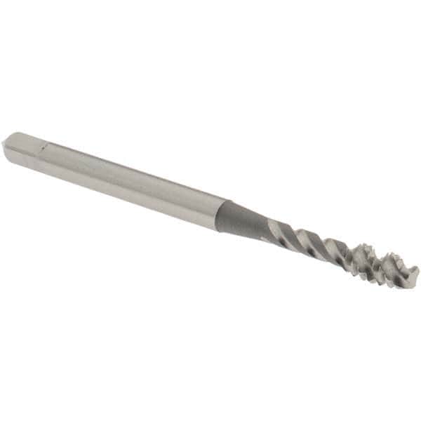 Spiral Flute Tap: #6-32 UNC, 3 Flutes, Modified Bottoming, Vanadium High Speed Steel, Bright/Uncoated MPN:2917400