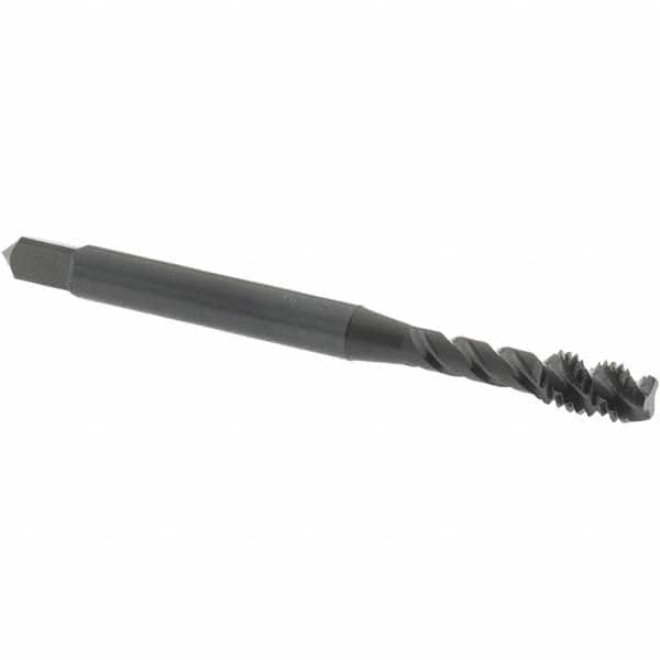 Spiral Flute Tap: #10-32 UNF, 3 Flutes, Modified Bottoming, Vanadium High Speed Steel, Oxide Coated MPN:2919101