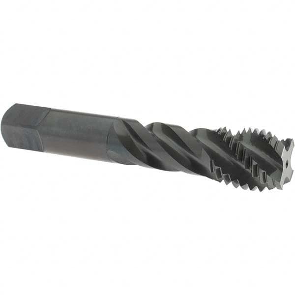 Spiral Flute Tap: #1-8 UNC, 4 Flutes, Modified Bottoming, Vanadium High Speed Steel, Oxide Coated MPN:2944401