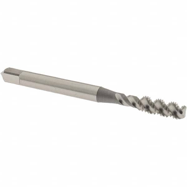 Spiral Flute Tap: #10-32 UNF, 3 Flutes, Bottoming, 2B Class of Fit, High Speed Steel, Bright/Uncoated MPN:2985500