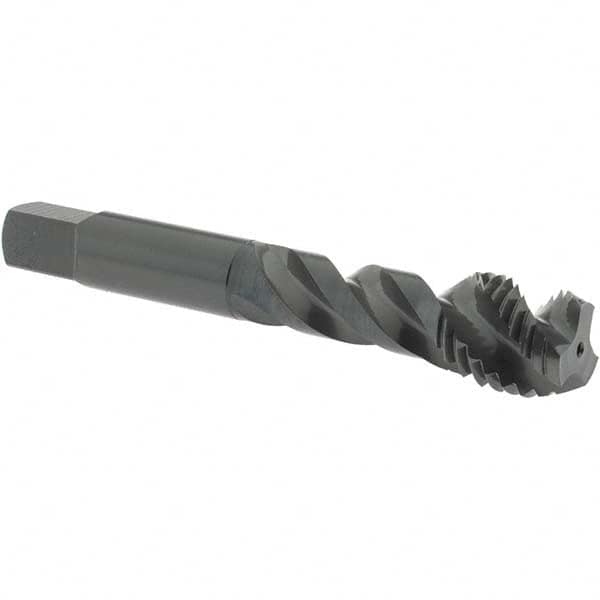 Spiral Flute Tap: M16x2.00 Metric Coarse, 3 Flutes, Modified Bottoming, 6H Class of Fit, Vanadium High Speed Steel, Oxide Coated MPN:2992901
