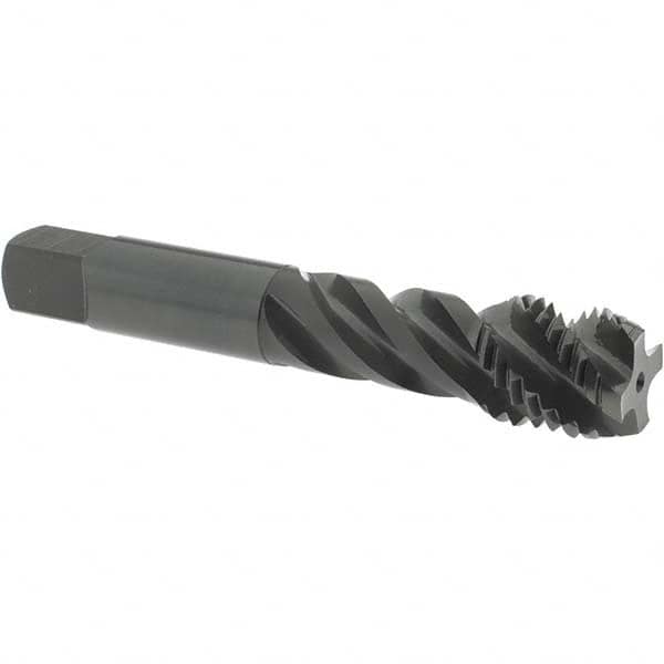 Spiral Flute Tap: M20x2.50 Metric Coarse, 4 Flutes, Modified Bottoming, Vanadium High Speed Steel, Oxide Coated MPN:2993601